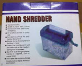 Hand Shredde